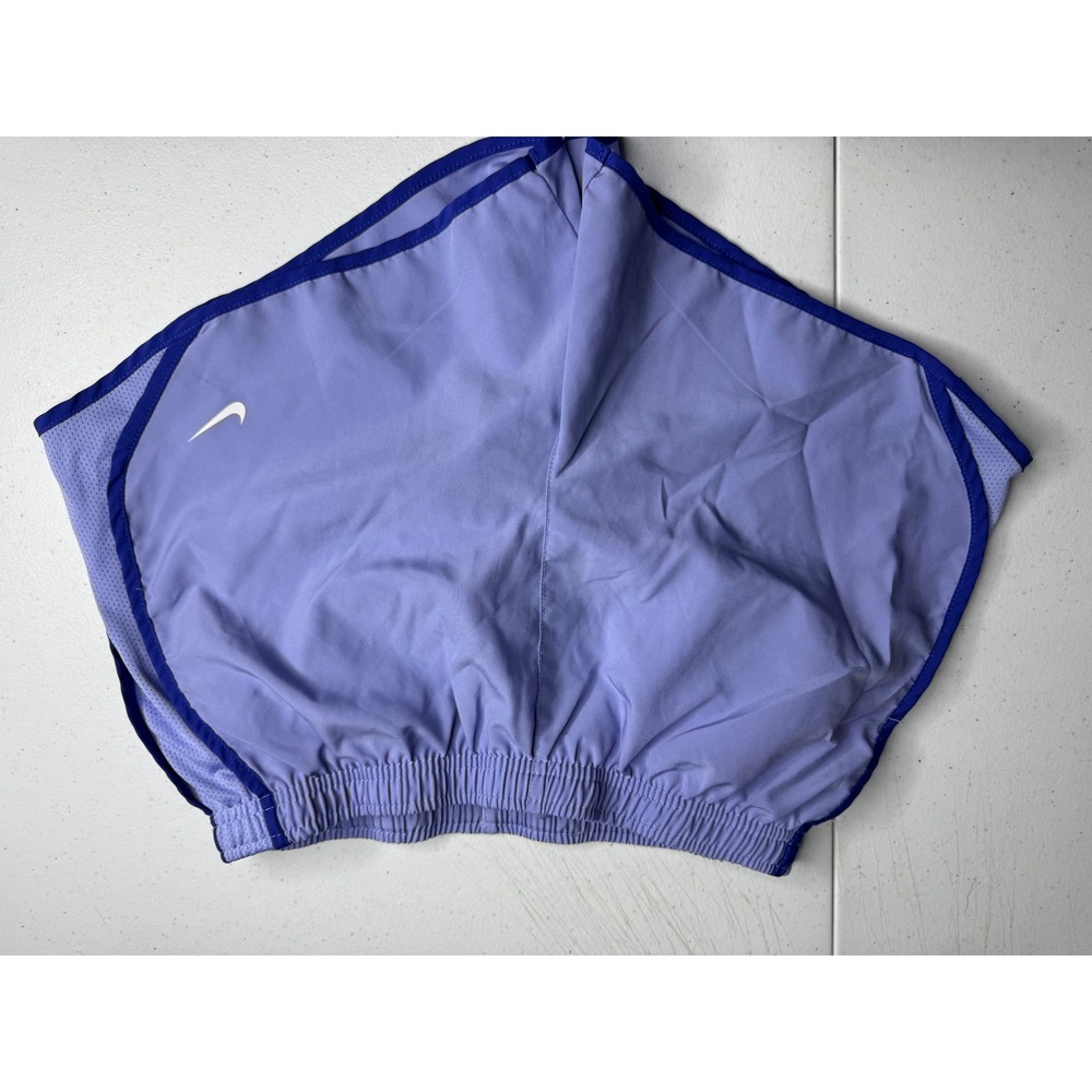 Nike Dri-FIT Kids Purple Running‎ Shorts Mesh Panels Size Large L Athletic Gym